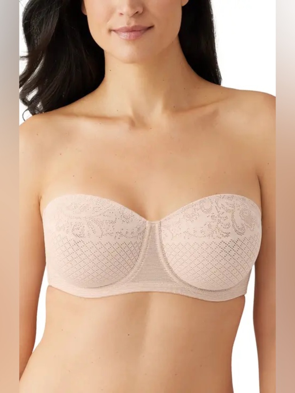 Wacoal Visual Effects Strapless Underwire Minimizer Bra - Picture 3 of 8